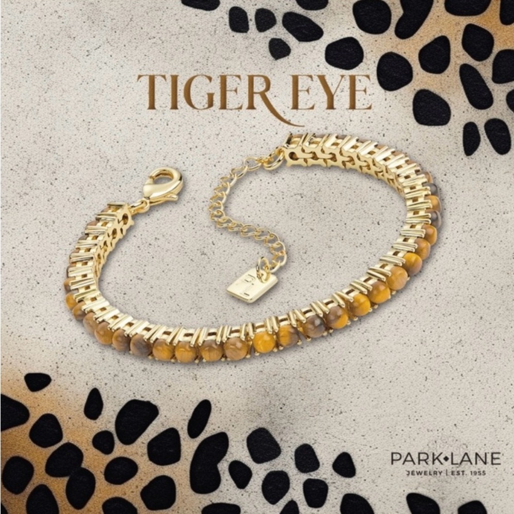 Park Lane “Tigers Eye” Micro Impression Bracelet! BNIB!Limited Edit! Sold Out!